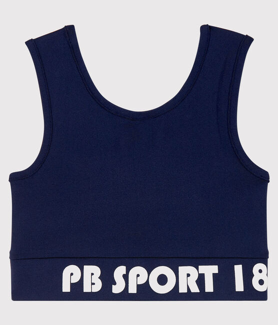 Girls' Sports Bra SMOKING blue