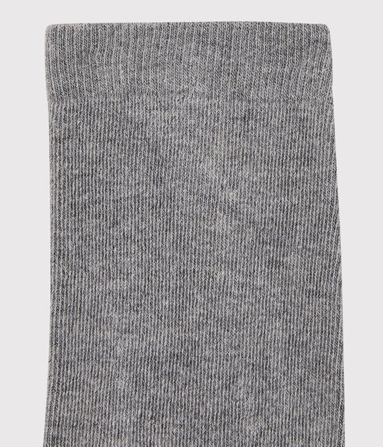 Pair of tights for baby girls SUBWAY CHINE grey