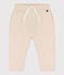 Babies' Fleece Trousers AVALANCHE Ecru