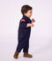 Babies' long plain cotton jumpsuit SOIR