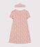 Children's Cotton Floral Patterned Nightdress and Diadem SALINE pink/MULTICO white