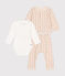 Babies' Lightweight Fleece Outfit - 3-Piece Set AVALANCHE /FAMEUX