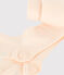 Girls' Plain Jersey Tights AVALANCHE Ecru