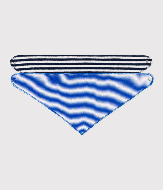 Babies' Striped Bandanas - Pack of 2 multicolor