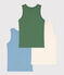 Boys' Cotton Vests - 3-Pack variante 1