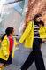 Matchy Matchy in an iconic raincoat