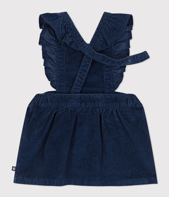 Babies' sleeveless velour dress CREPUSCULE