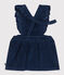 Babies' sleeveless velour dress CREPUSCULE