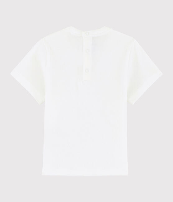 Baby girl's t-shirt ECUME white