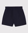 Girls' Slub Jersey Shorts SMOKING blue