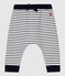 Babies' Fleece Trousers white/blue