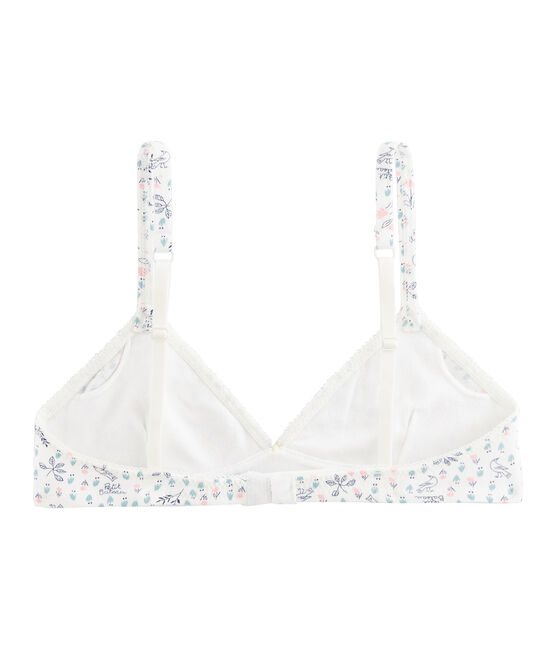 Girls' Padded Bra MARSHMALLOW white/MULTICO white