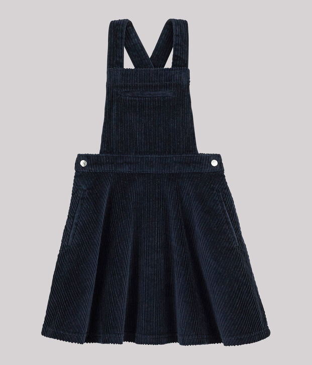 Girls' Dungaree Dress blue