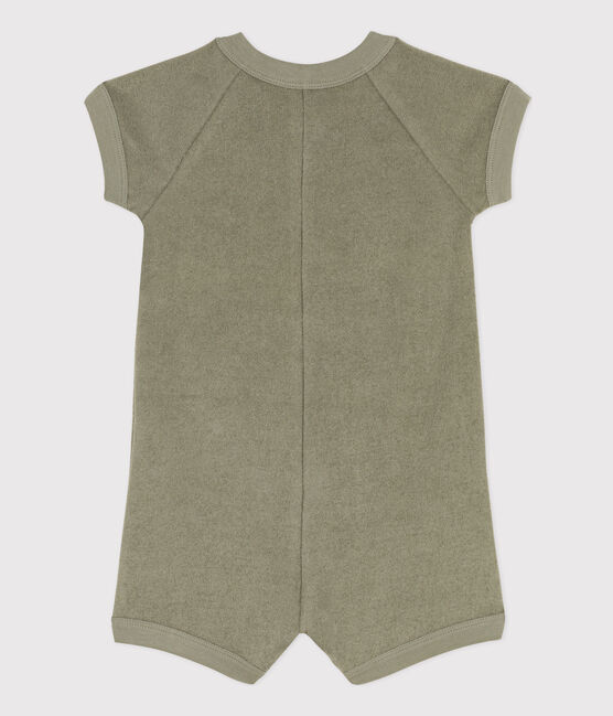 Babies' Terry Playsuit MARECAGE green