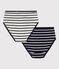 Women's High-Waisted Cotton Briefs - 2-Pack Variante 1 PACK