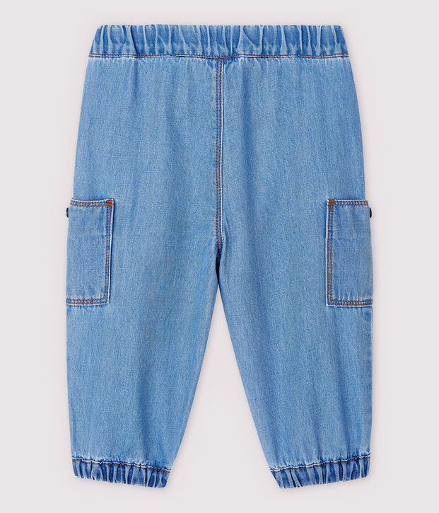 Baby Boys' Light Denim Trousers blue