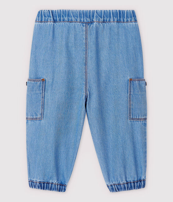 Baby Boys' Light Denim Trousers DENIM CLAIR blue