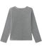 Girl's milleraies-striped double knit cardigan SMOKING blue/COQUILLE beige