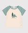 Babies' short-sleeved fine jersey T-shirt AVALANCHE /PAUL
