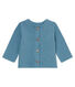 Baby girls' cotton/linen cardigan