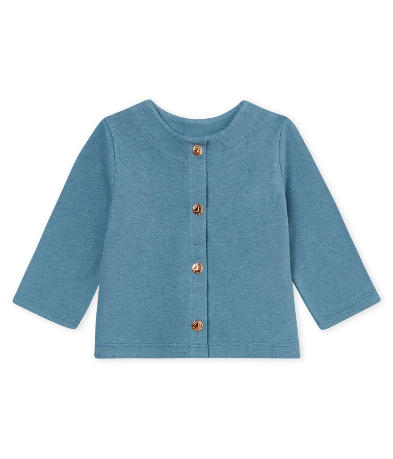 Baby girls' cotton/linen cardigan CRYSTAL CN