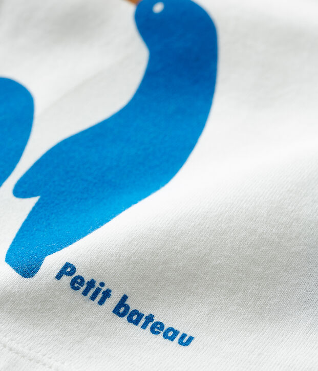 Baby Boys' Long-Sleeved T-Shirt white