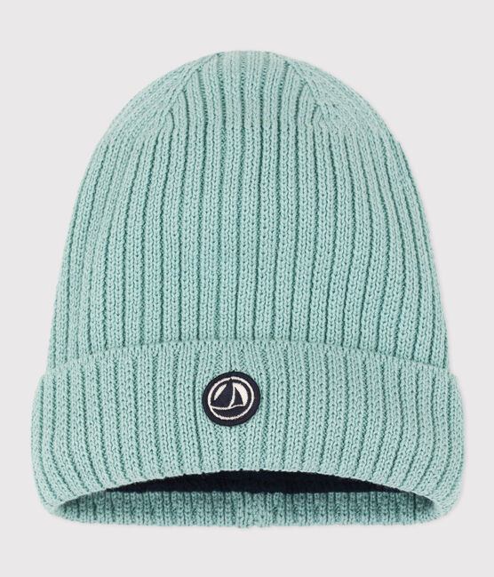 Unisex Fleece-Lined Knitted Hat PAUL green