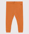 Babies' Cotton Leggings ECUREUIL brown