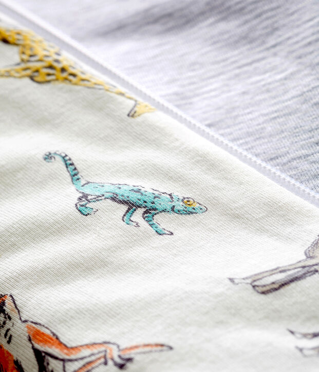 Baby boy's sleeping bag white/multicolor