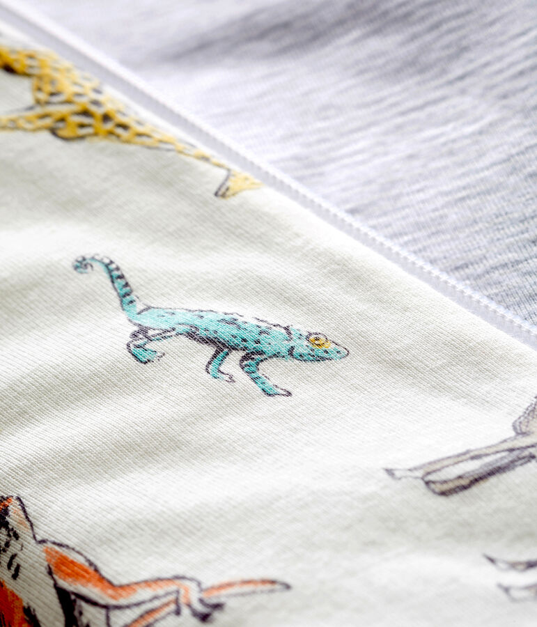 Baby boy's sleeping bag white/multicolor