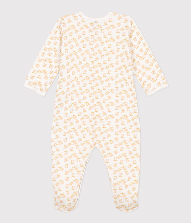 Babies' Floral Tube Knit Pyjamas white/multicolor