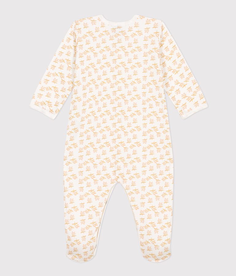 Babies' Floral Tube Knit Pyjamas white/multicolor