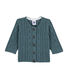 Cable-knit cardigan