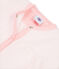 Baby girl's warm coveralls in fleece Vienne pink