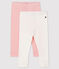 Pack of 2 leggings for baby girls variante 1