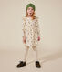 Girls' long-sleeved tube knit dress