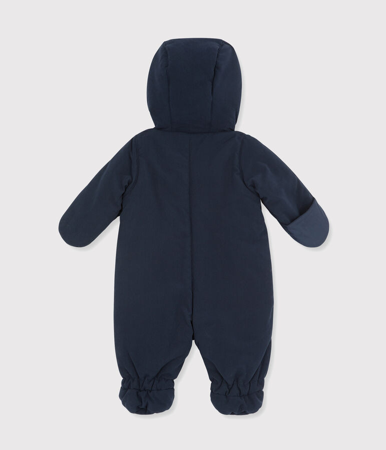 Babies' Unisex Microfibre Snowsuit blue