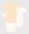 Babies' Wrapover Short-Sleeved Bodysuits - 3-Pack variante 2