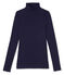 Women's undersweater in light cotton Soir blue