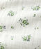 Babies' Floral Cotton Gauze Muslin MARSHMALLOW white/MULTICO white