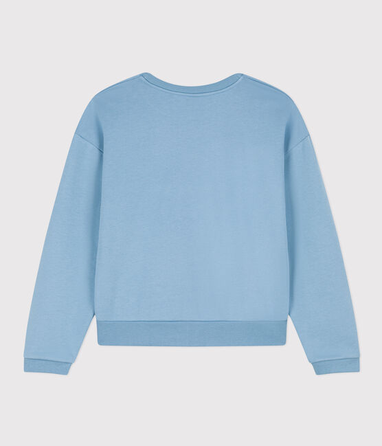 Women's Fleece Sweatshirt AZUL blue