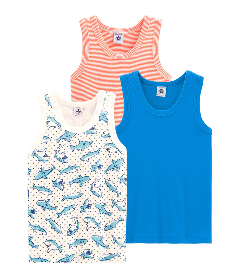 Boys' Vests - 3-Piece Set multicolor