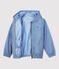 Boys' Recycled Polyester Windbreaker SURF blue/MARSHMALLOW white