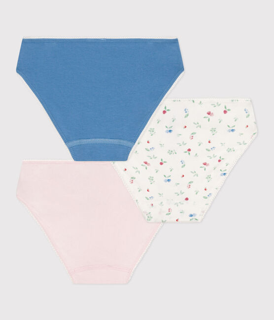 Children's fruit-print cotton and elastane pants - 3-Pack variante 1