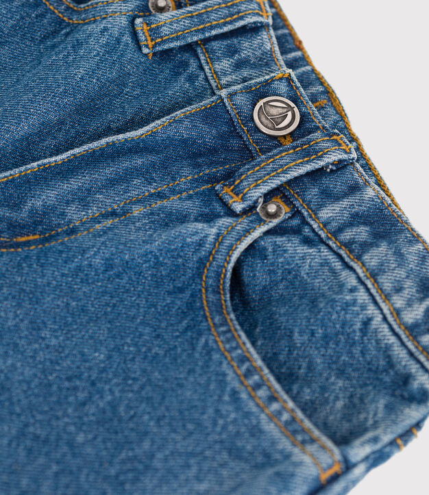 Children's denim trousers blue