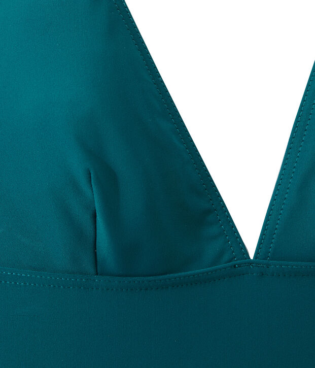 Women's one-piece swimsuit Rivage green