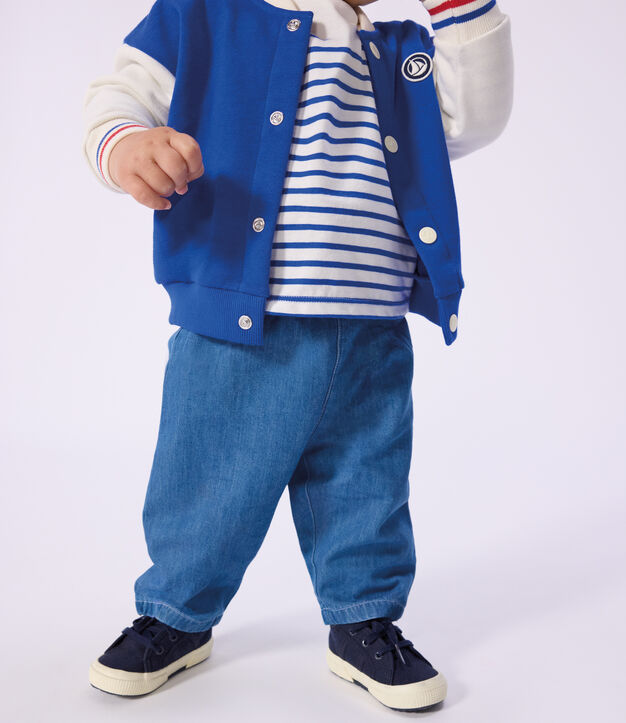Babies' Light Denim Trousers blue