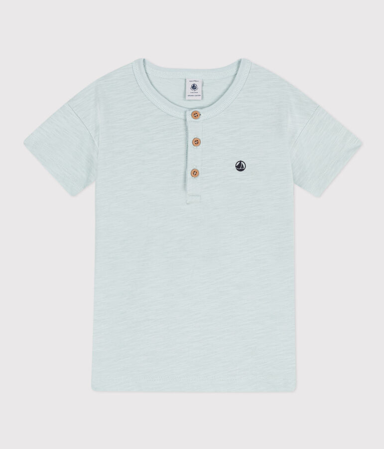 Boys' Short-Sleeved Cotton T-Shirt green