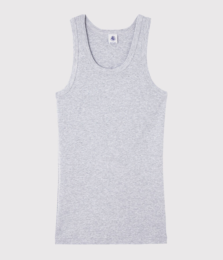 Women's Iconic Cotton Vest Top grey