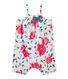 Baby girl's romper with straps